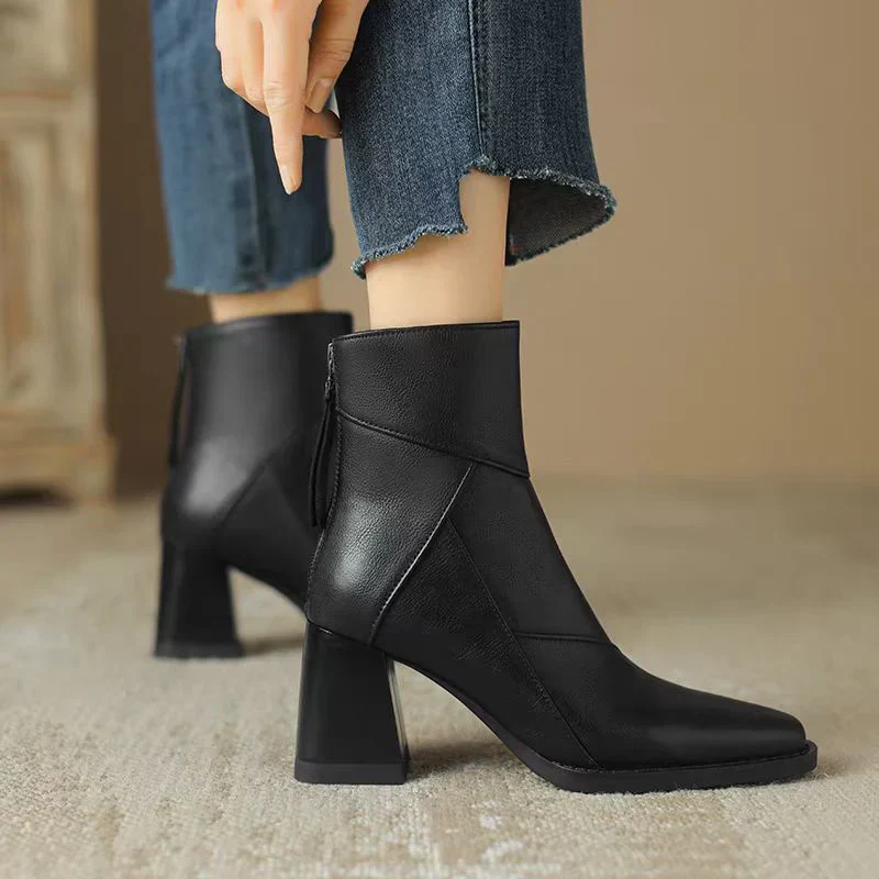 Angela | Comfortable leather boots for women. - Image 4