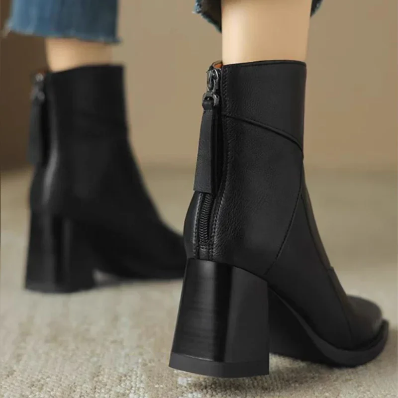 Angela | Comfortable leather boots for women. - Image 5