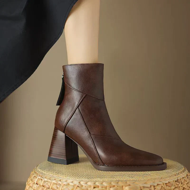 Angela | Comfortable leather boots for women. - Image 6