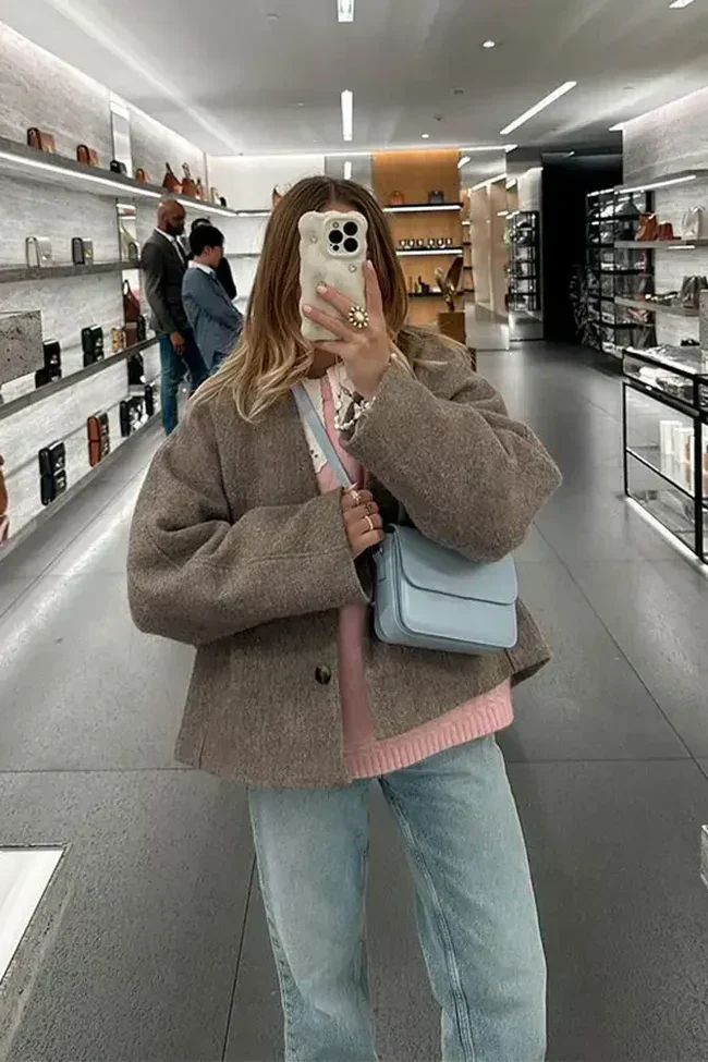 Babette | Elegant oversize coat - Image 3