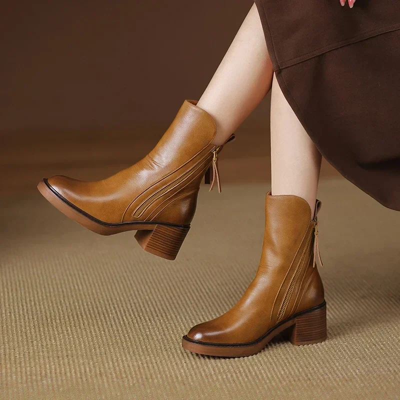Guillermina | Leather ankle boots - Image 5