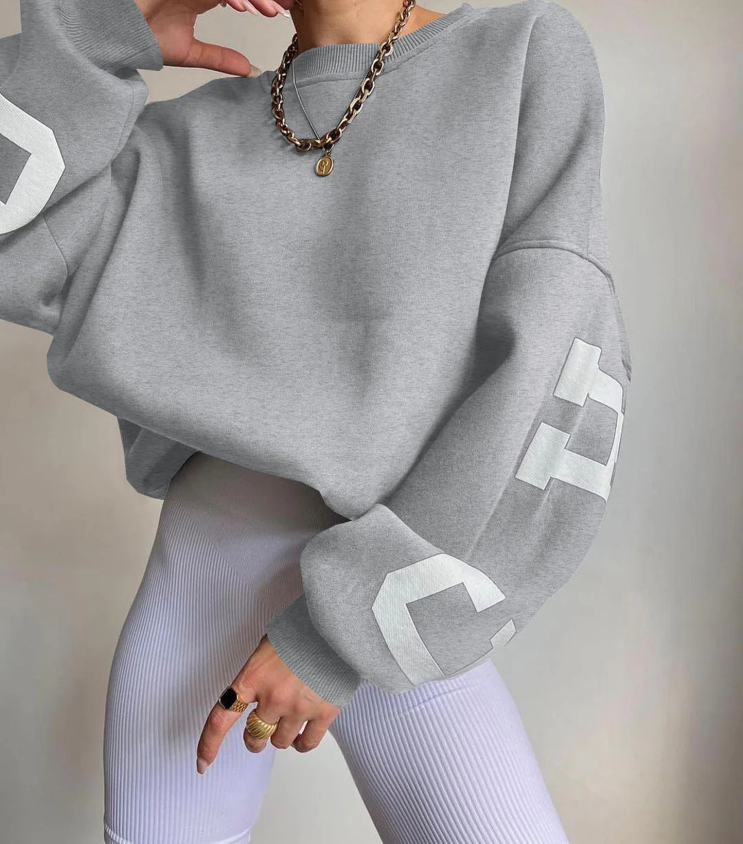 Jacinta | Women's oversized sweatshirt - Image 5