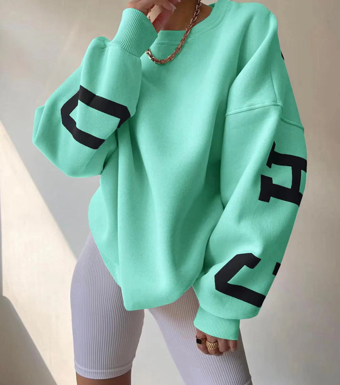 Jacinta | Women's oversized sweatshirt - Image 8